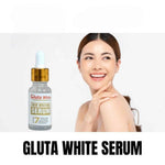 Gluta White Face Glowing Serum | Glutathione Brightening Hydrating 30ml Skincare