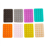 Stick & Grip Suction Cup Phone Holder | Reusable Silicone Pad | Random Color