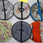 Roti Zipper Bag | Reusable Airtight & Insulated Storage Bag | Keeps Chapati Fresh, Soft & Warm | Random Design