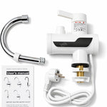 Electric Instant Heating Faucet | Digital Temperature Display | Plastic handle | Kitchen & Bathroom Hot Water Tap