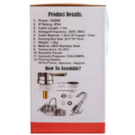 Premium Electric Instant Heating Faucet | Digital Temperature Display | Metal handle | Kitchen & Bathroom Hot Water Tap