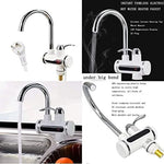 Premium Electric Instant Heating Faucet | Digital Temperature Display | Metal handle | Kitchen & Bathroom Hot Water Tap
