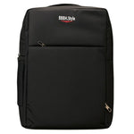 Slim Business Laptop Backpack | Lightweight Travel & Office Bag with Multi-Pockets | Black