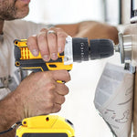Cordless Drill Machine Kit with 2 Batteries & 26 Accessories | Portable Rechargeable Impact Drill Set