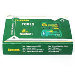8 PCS Professional Tool Set with Storage Box | YL-8009A Model |  Durable Home Repair & DIY Toolkit |  Organized Plastic Storage Box