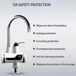 Electric Instant Heating  Faucet  | Digital Temperature Display | Plastic handle |  Kitchen & Bathroom Hot Water Tap
