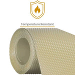 Anti-Slip Fridge & Shelf Mat | Waterproof Washable Liner for Kitchen Drawers Cabinets | Beige
