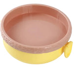 Hamburger Shaped Kids Lunch Box  | Portable Multi-Layer Food Container for School & Travel