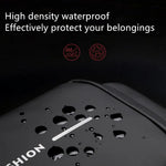 Black Multifunction Anti-Theft USB Charging Crossbody Shoulder Bag | Stylish, Secure & Travel-Ready