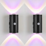 LED Night Light with Motion Sensor | Rechargeable Wireless Wall Lamp | Dimmable Smart Night Light | Magnetic Indoor & Outdoor Wall Light